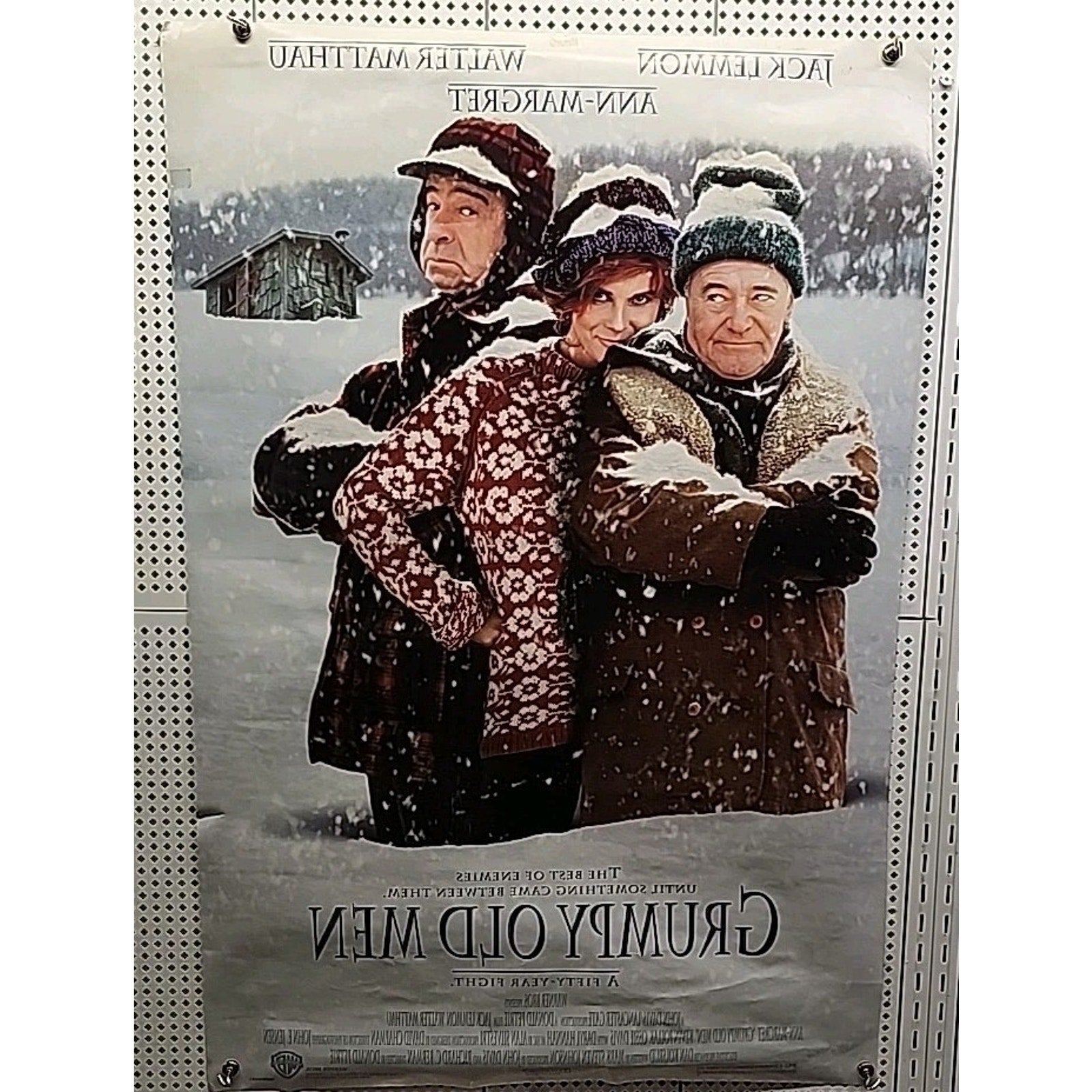 Grumpy Old Men (1993) Original Movie Poster - Rolled - Double-Sided