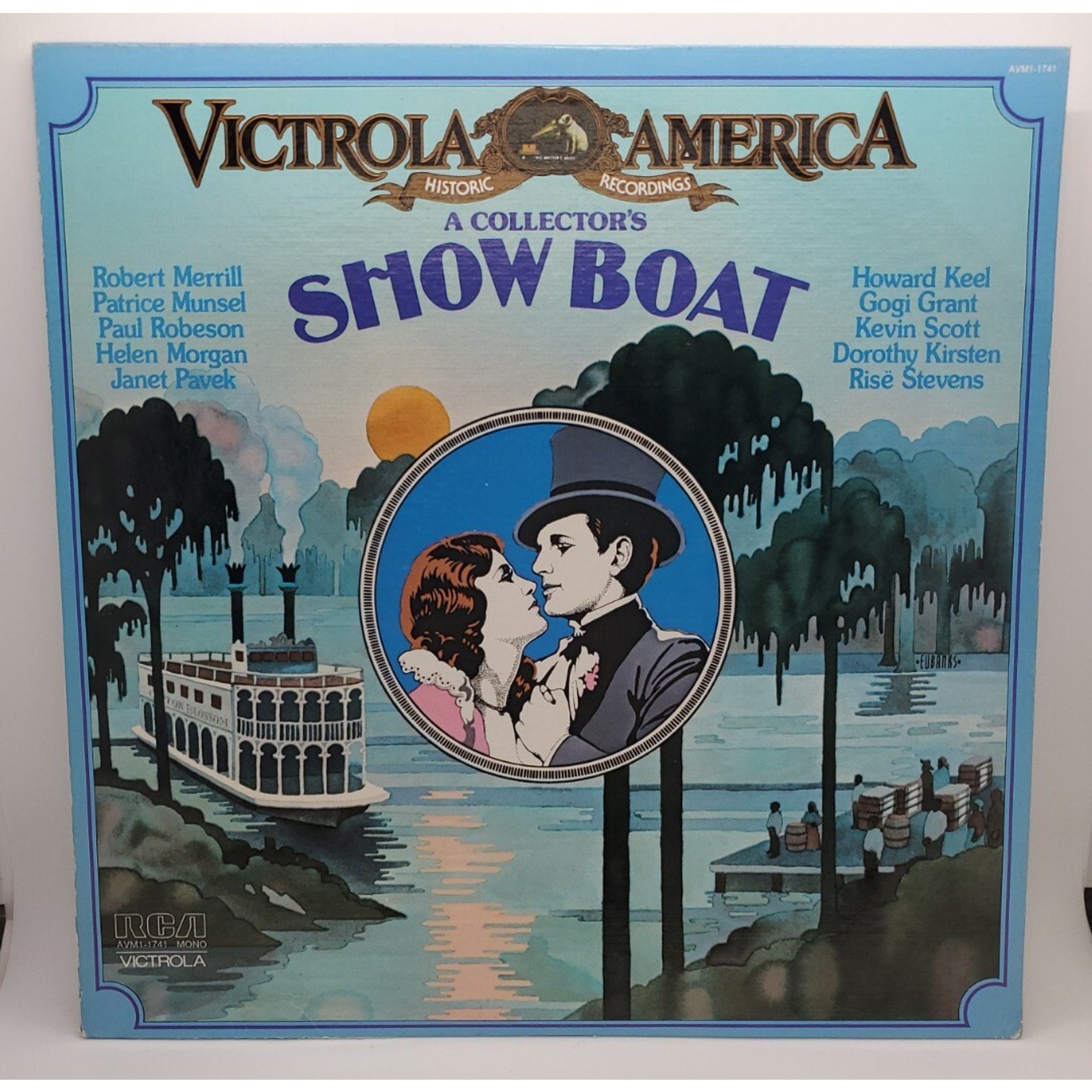 1976 Victrola America A Collector's SHOW BOAT Soundtrack Vinyl LP