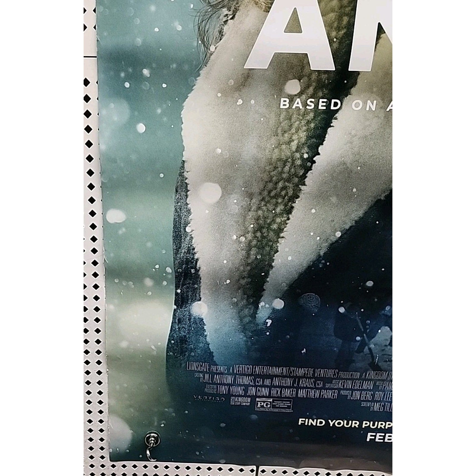 Ordinary Angels 2024 DS Rolled Original Movie Poster 27" x 40"
