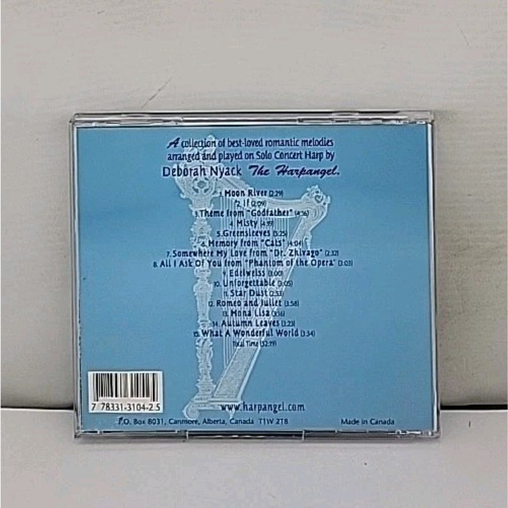 Unforgettable Solo Harp by Deborah Nyack Music CD Album