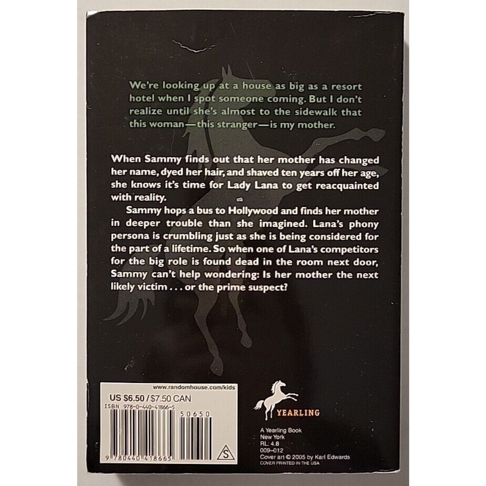 Sammy Keyes And The Hollywood Mummy by Wendelin Van Draanen