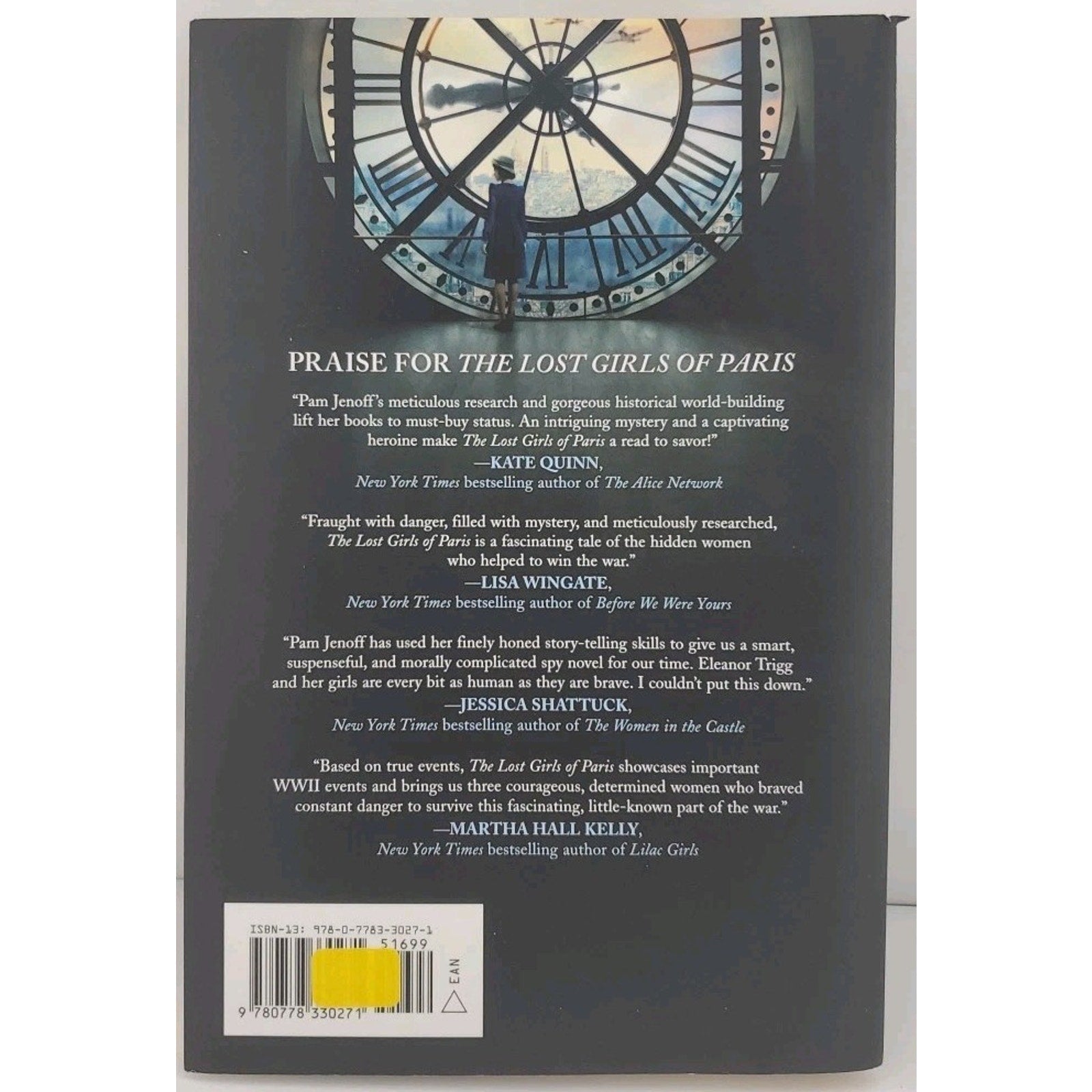 Lost Girls of Paris by Pam Jenoff (2019, Trade Paperback)