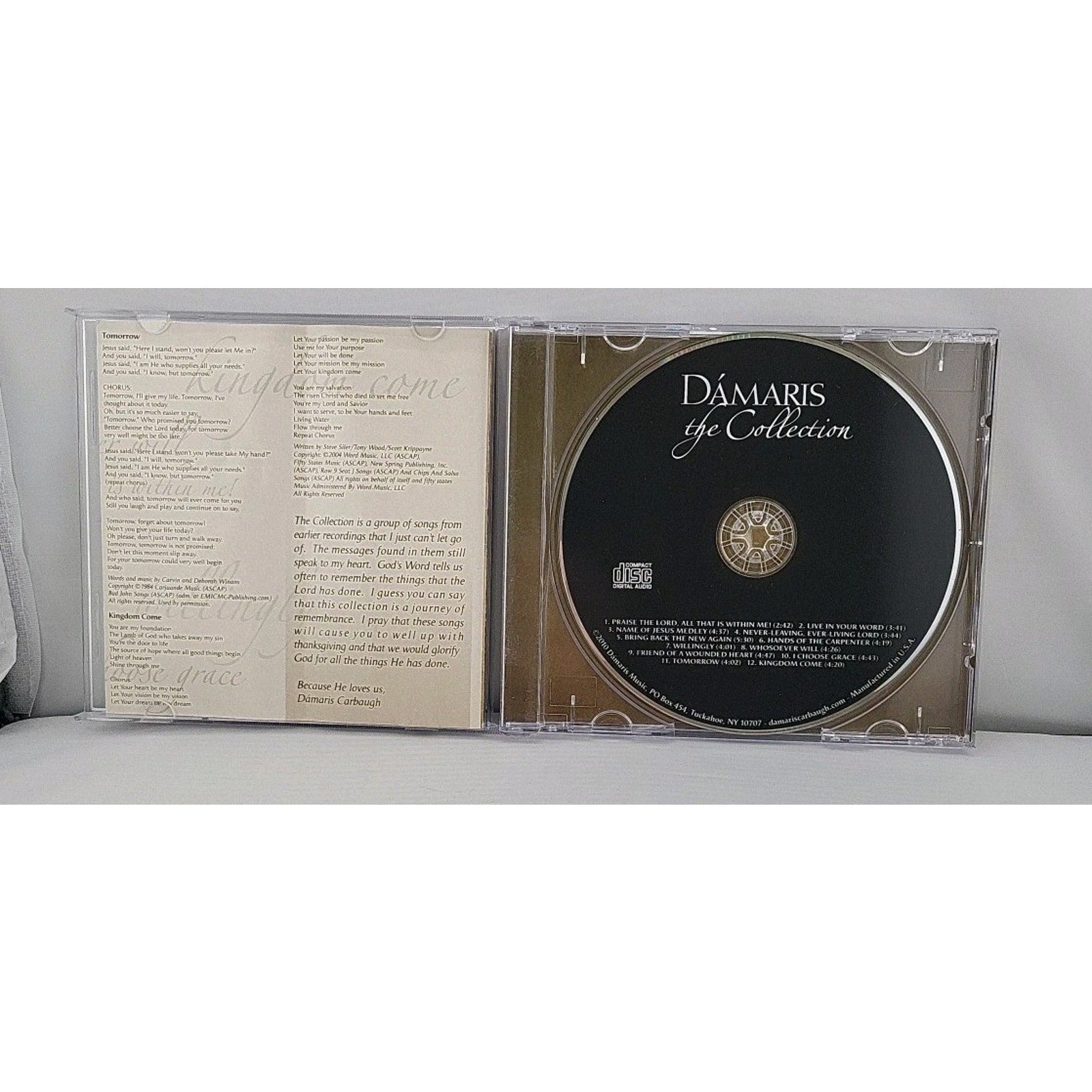Dámaris - The Collection CD Signed