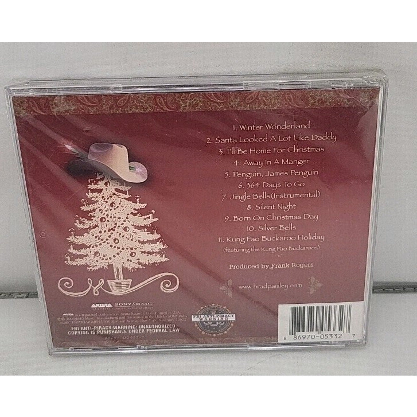 Brad Paisley Christmas by Brad Paisley (CD, 2006) *Brand New*