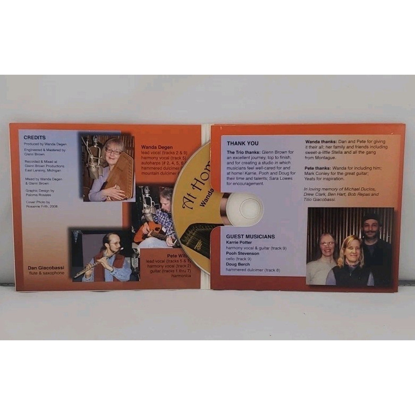 At Home Wanda Degen Trio (CD)