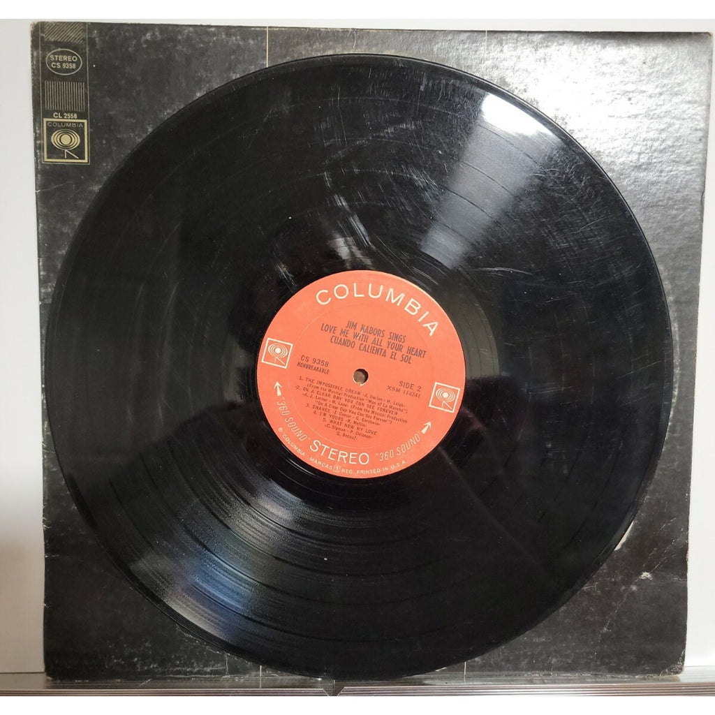 Jim Nabors ‎– Jim Nabors Sings Love Me With All Your Heart (Vinyl)