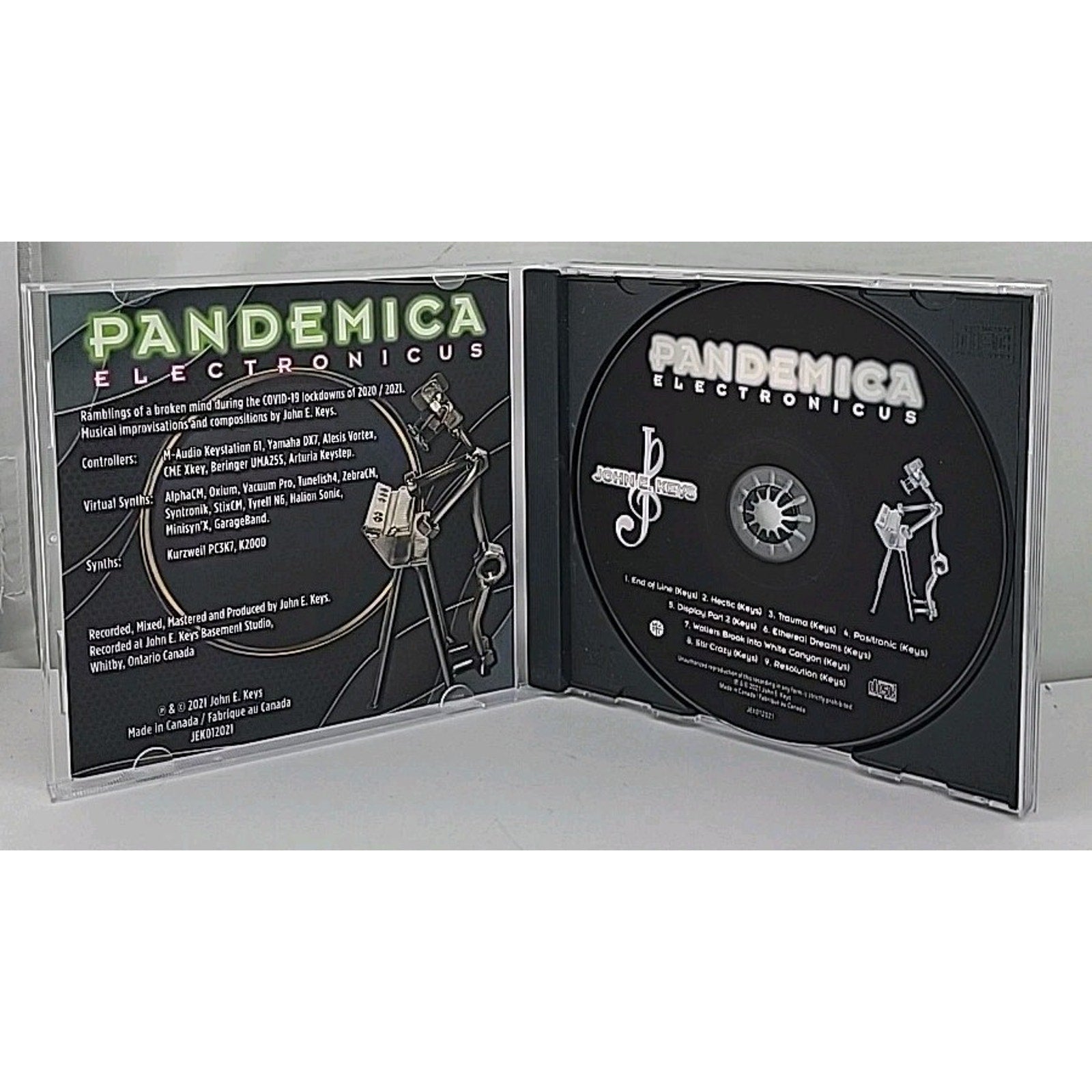 Pandemica Electronicus By John E. Keys CD