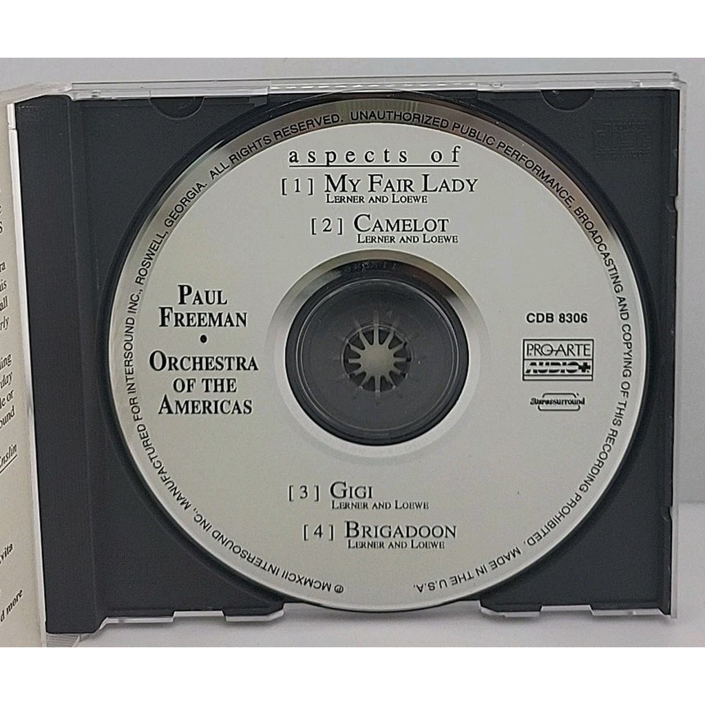 Lerner & Lowe by Paul Freeman (Conductor) (CD, Sep-1993, Compendia Music Group)