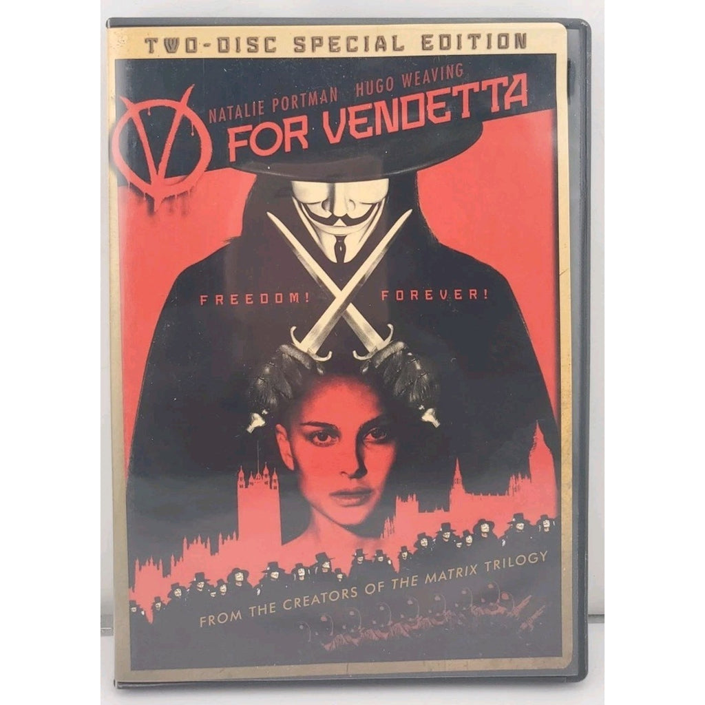 V For Vendetta (DVD, 2006, 2-Disc Set, Special Edition)