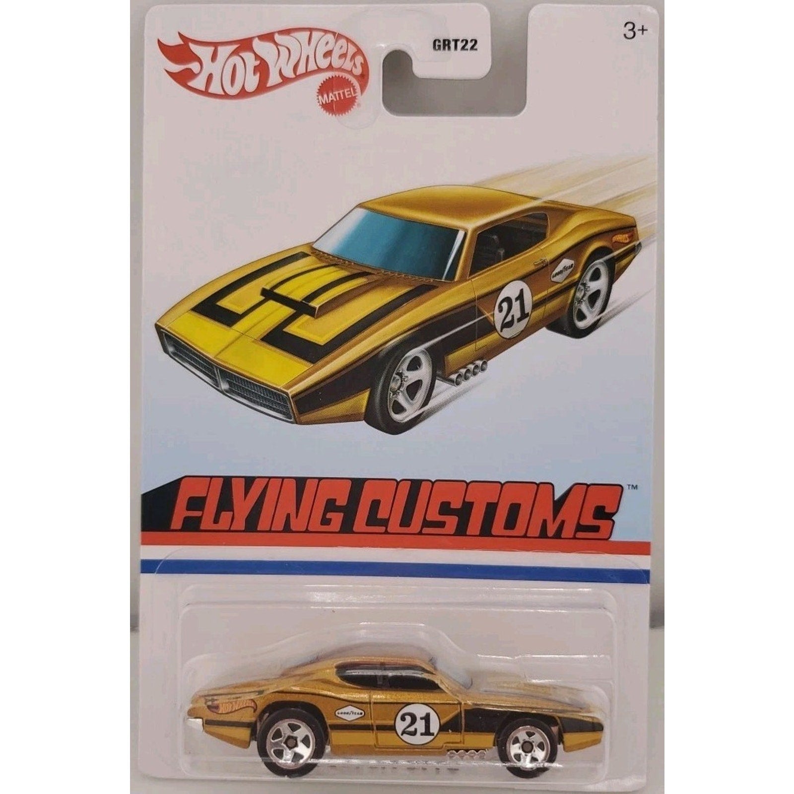 Hot Wheels Flying Customs Custom Otto Target Exclusive Gold