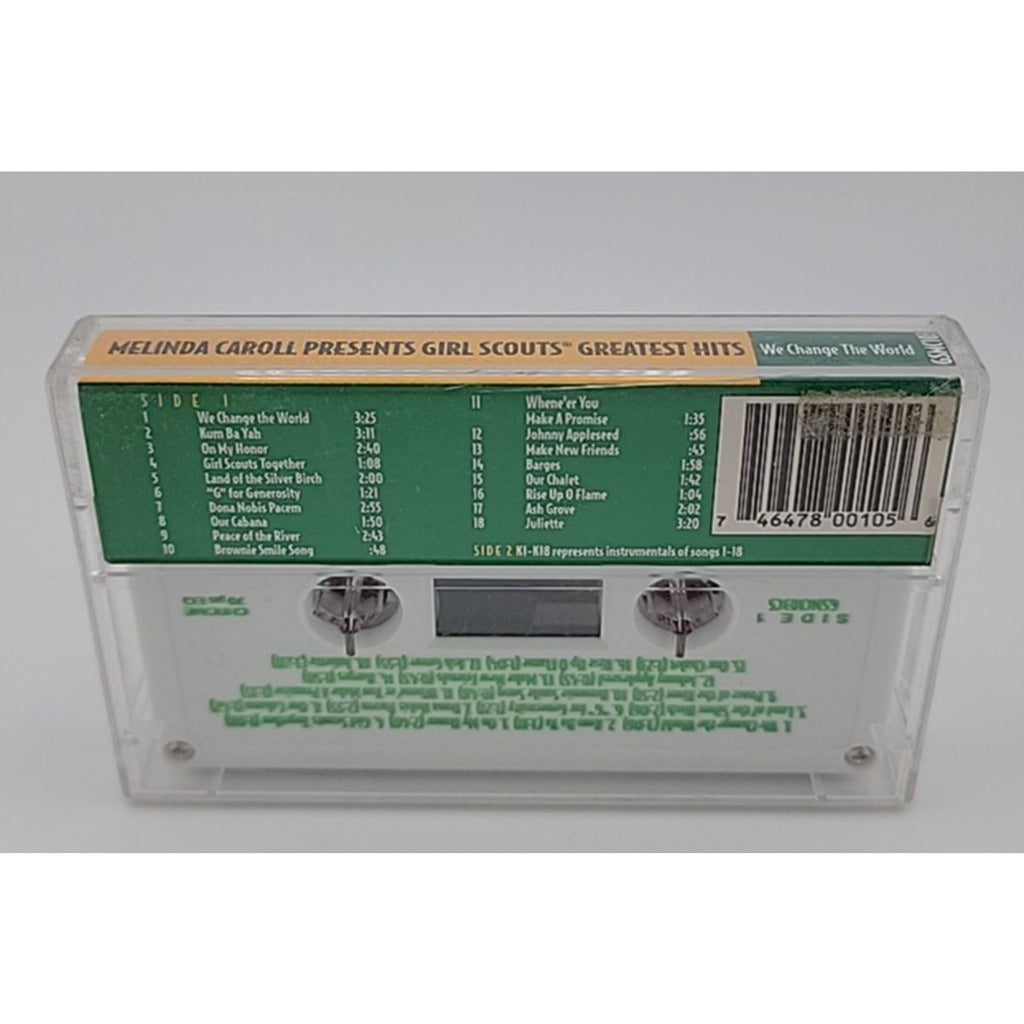 Melinda Caroll Presents Girl Scouts Greatest Hits We Change The World (Cassette)