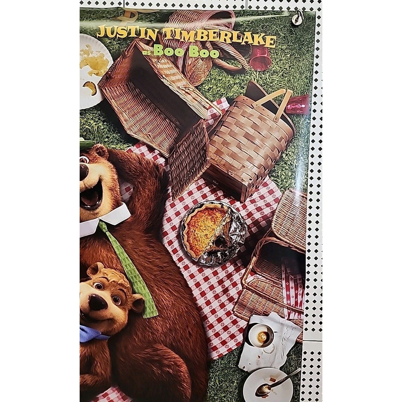 Yogi Bear Movie Poster 2 Sided Original Advance 27x40 Justin Timberlake