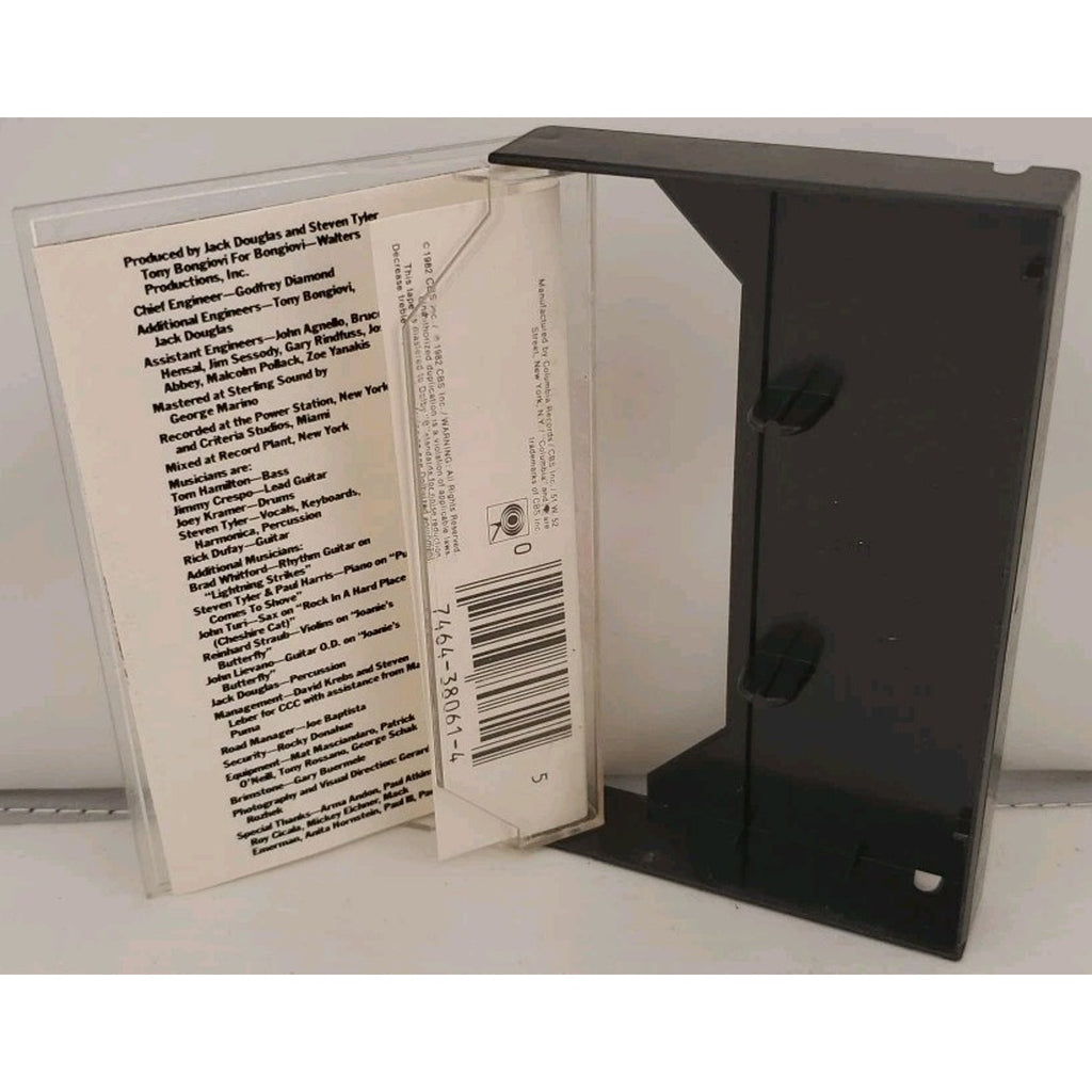 Aerosmith Rock In A Hard Place Cassette 1982