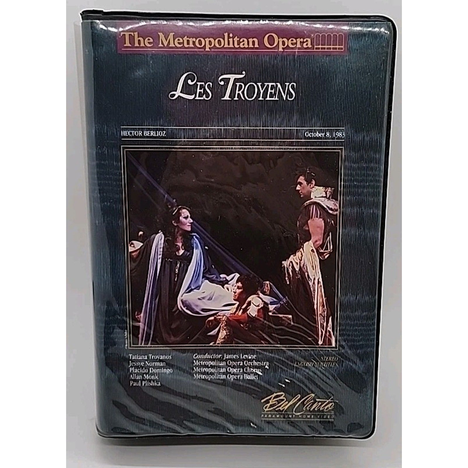 The Metropolitan Opera "Les Troyens" Bel Canto Paramount (VHS)