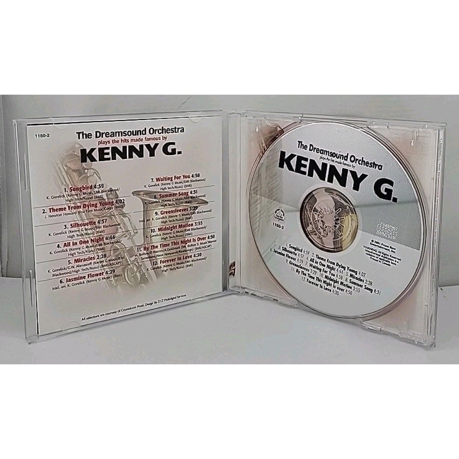 Dreamsound Orchestra: Plays The Hits Of Kenny G - Audio CD