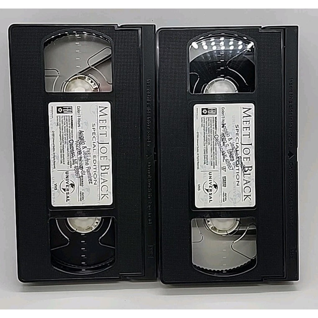 Meet Joe Black (VHS, 1999, Special Edition)