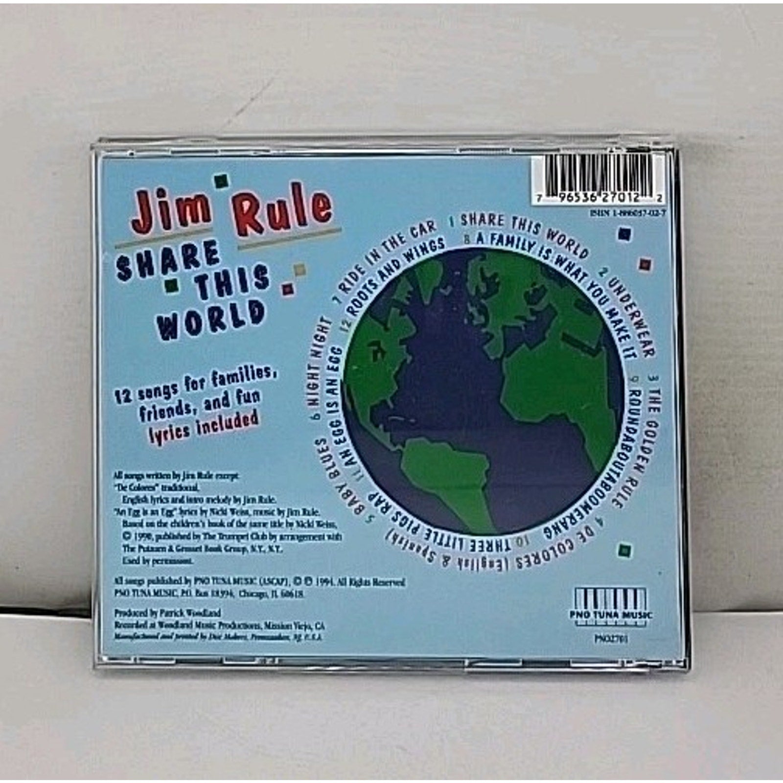 Share this World by Jim Rule (CD, 1994)