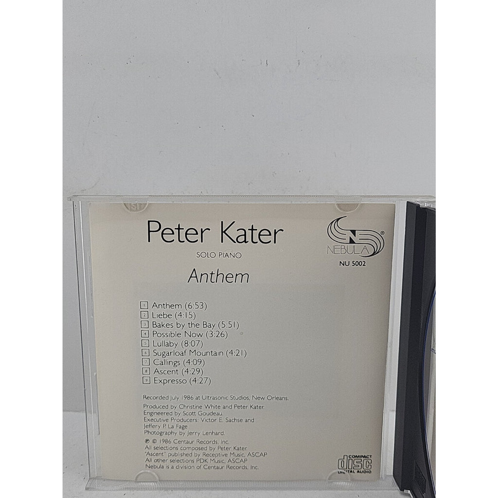Anthem By Peter Kater CD
