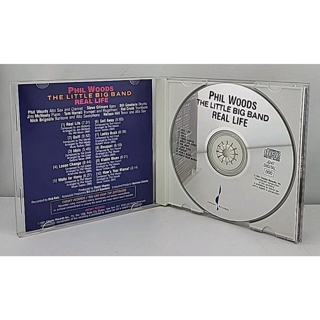 Real Life by Woods, Phil (CD, 1991)