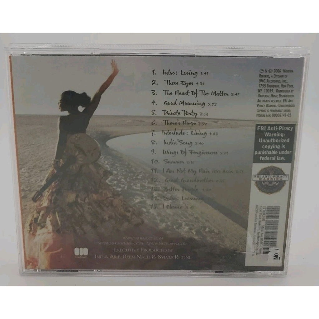 India Arie - Testimony Vol 1 Life & Relationship CD