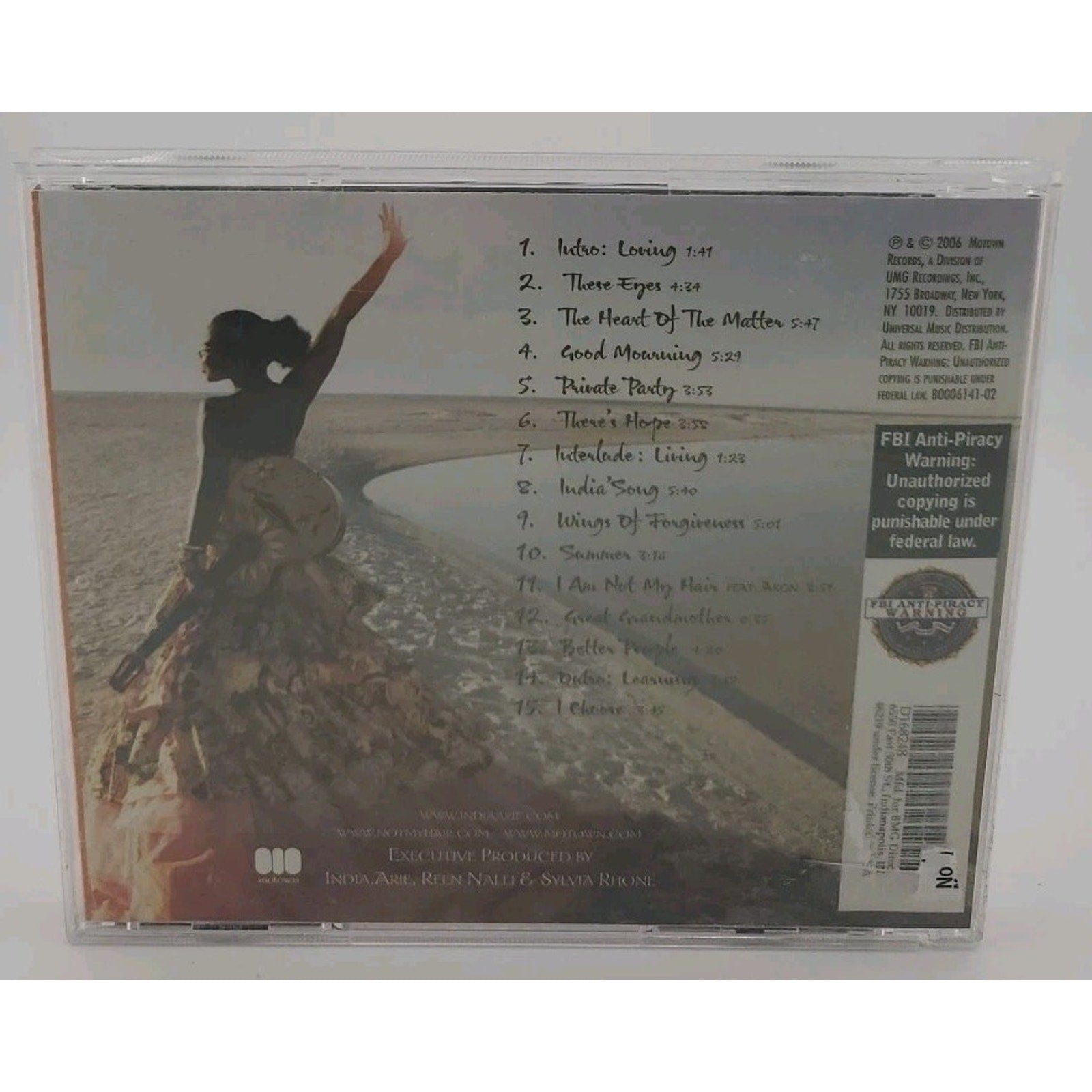 India Arie - Testimony Vol 1 Life & Relationship CD