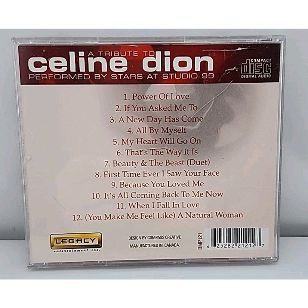 Tribute to Celine Dion by Stars at Studio 99 (CD, 2006)