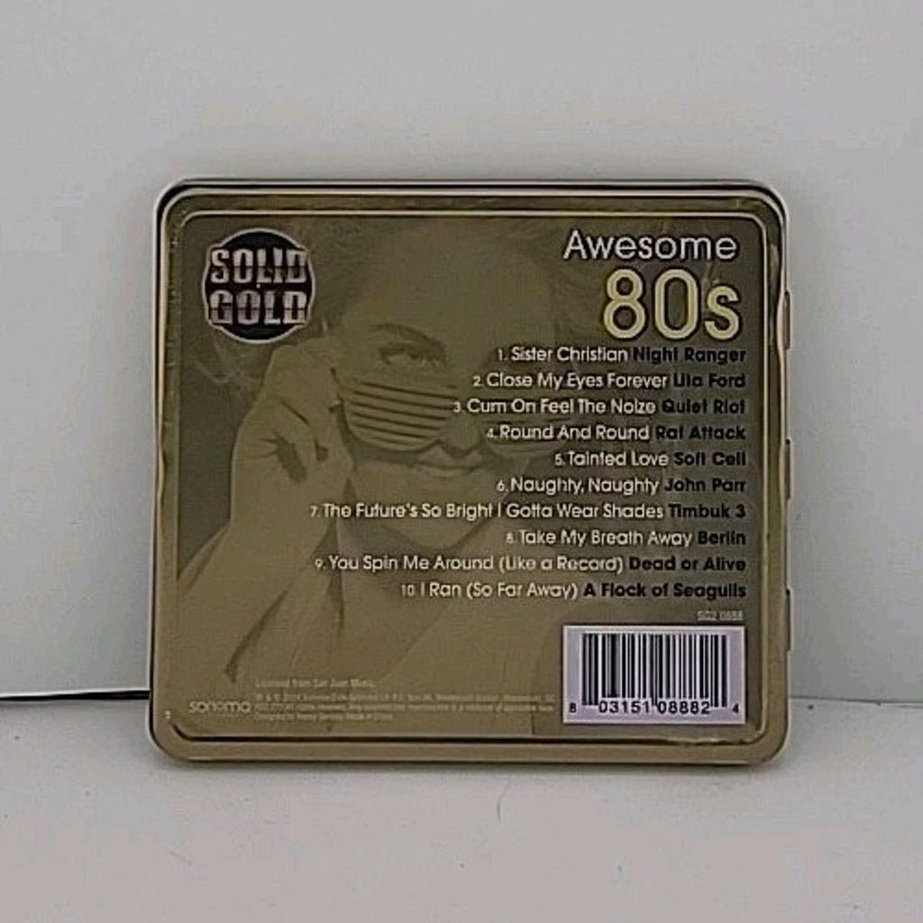 Awesome 80s by Solid Gold (CD, 2014)