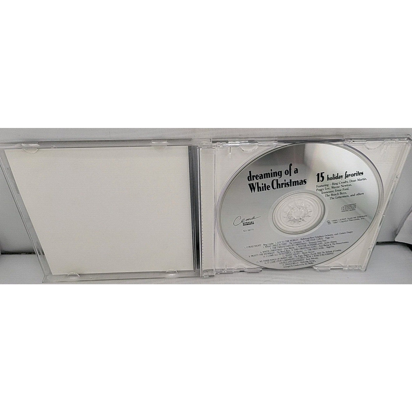 Dreaming of a White Christmas [Cema] by Various Artists (CD, EMI-Capitol Special