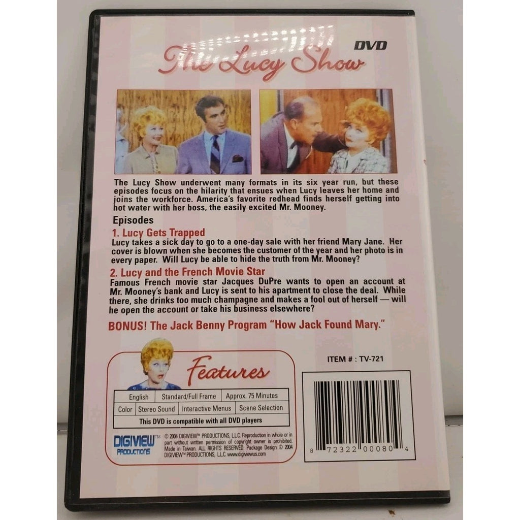 The Lucy Show 2 Episodes & Jack Benny Bonus (DVD)