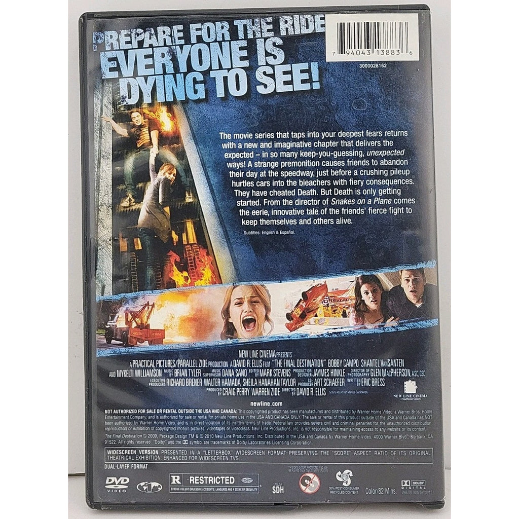 The Final Destination (DVD, 2009) *Rental Case*