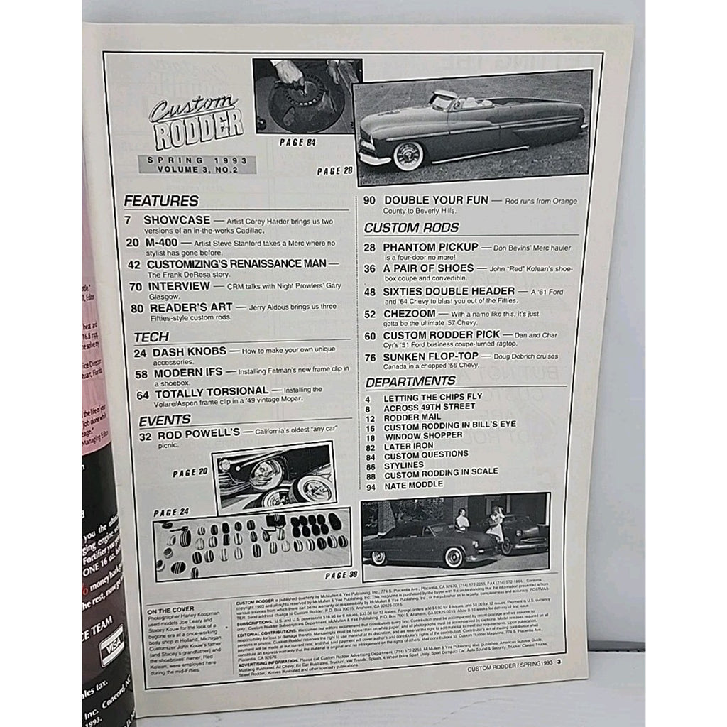 Custom Rodder Spring 1993 Vol 3 No 2