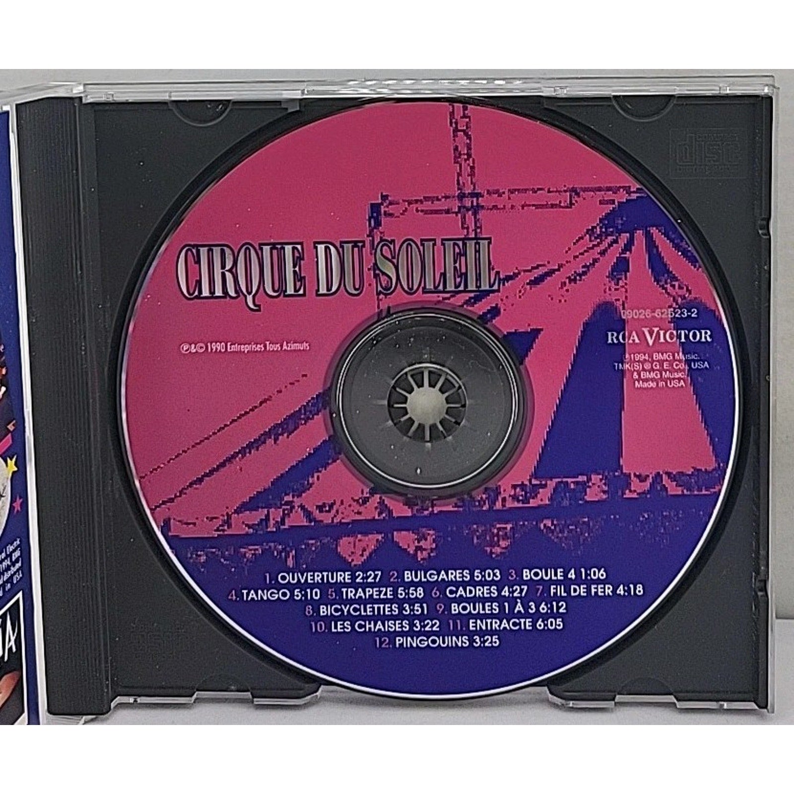 Classic Original by Cirque Du Soleil (CD, 1994)
