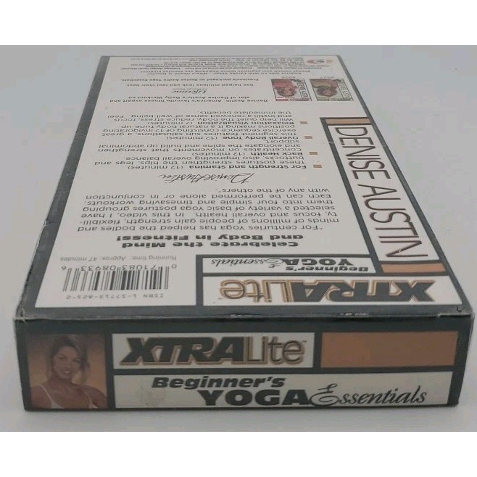 Denise Austin - XtraLite: Beginners Yoga Essentials (VHS, 1998) *Brand New*