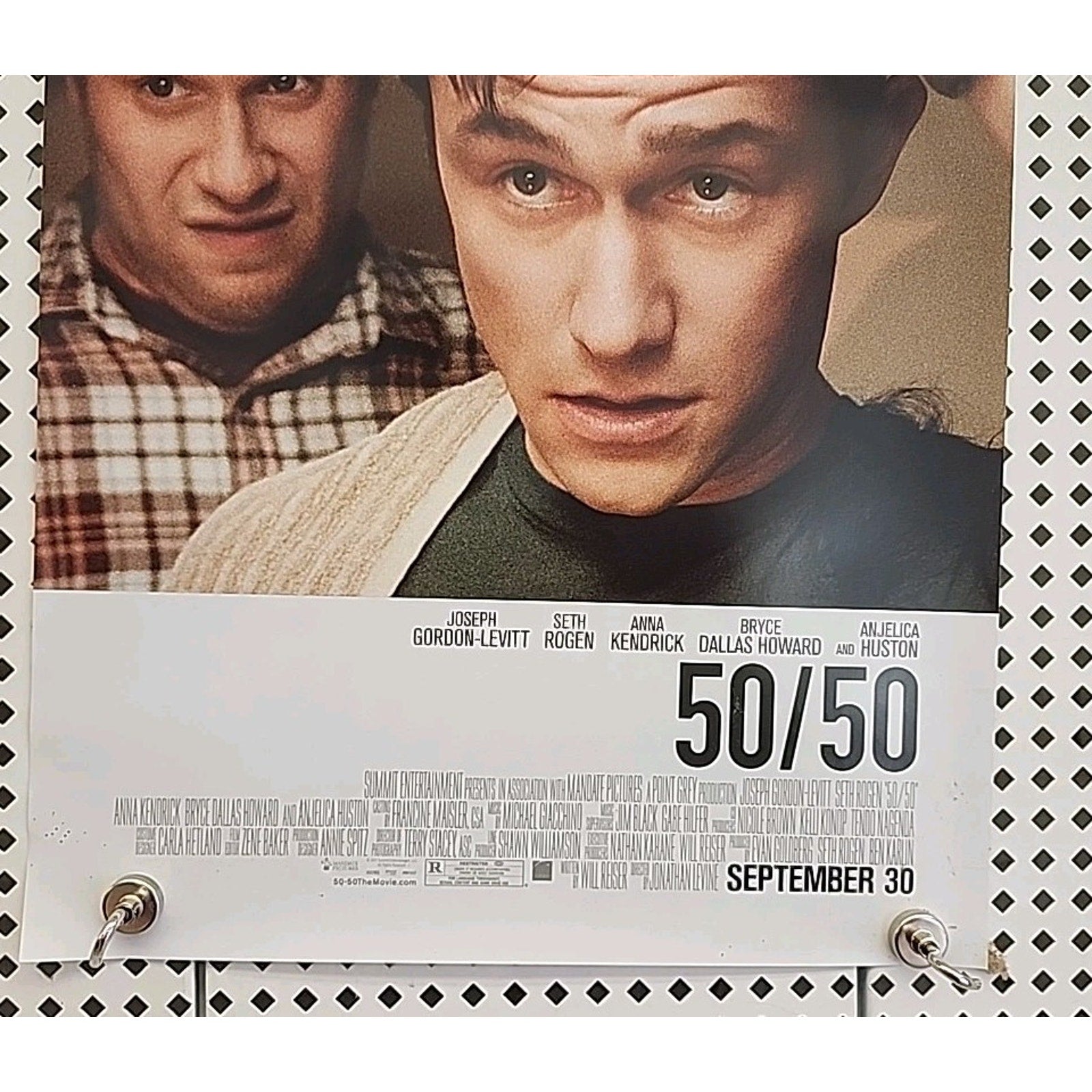 50/50 - 11.5x17 Promo Movie Poster