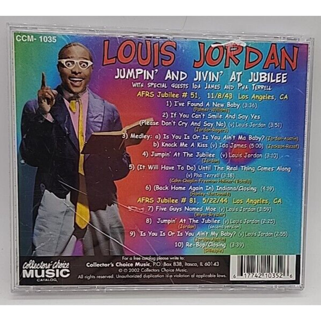 Jumpin' & Jivin at Jubilee by Louis Jordan (CD, 2003)
