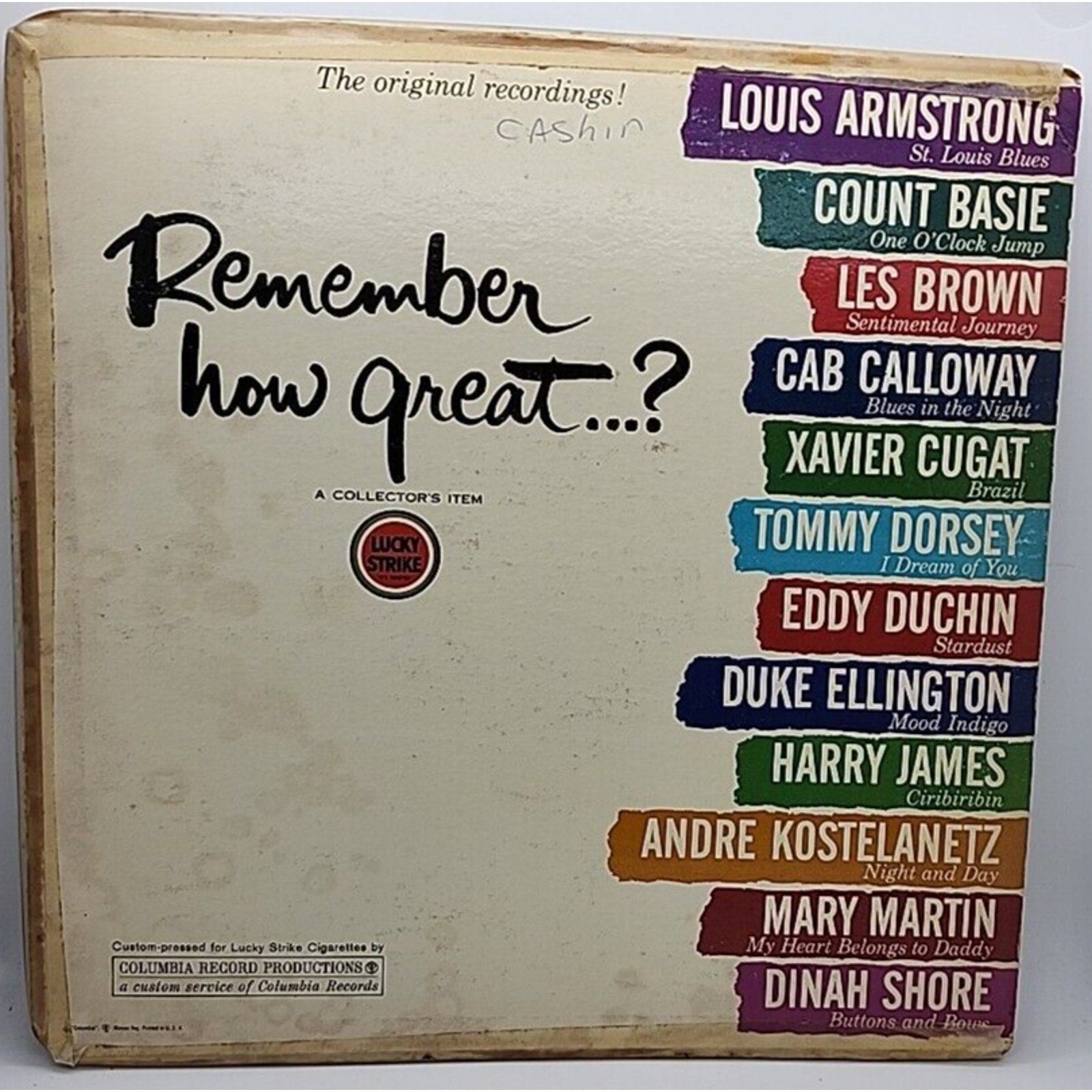 Remember How Great (Record)
