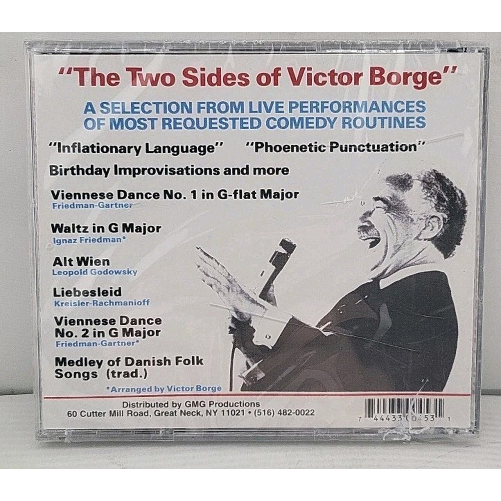 Two Sides of Victor Borge by Victor Borge (CD, 1998) *Brand New*