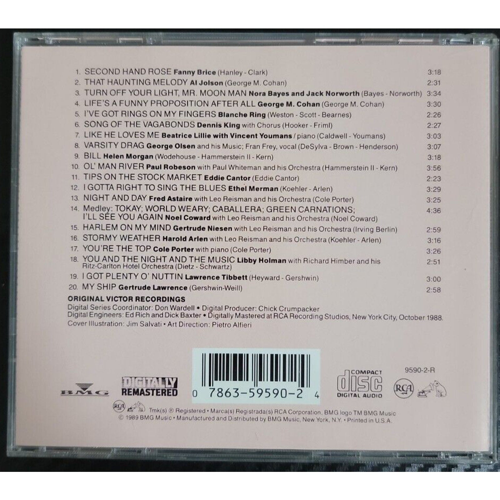 Showstoppers [RCA] by Various Artists (CD, Mar-1989, RCA)