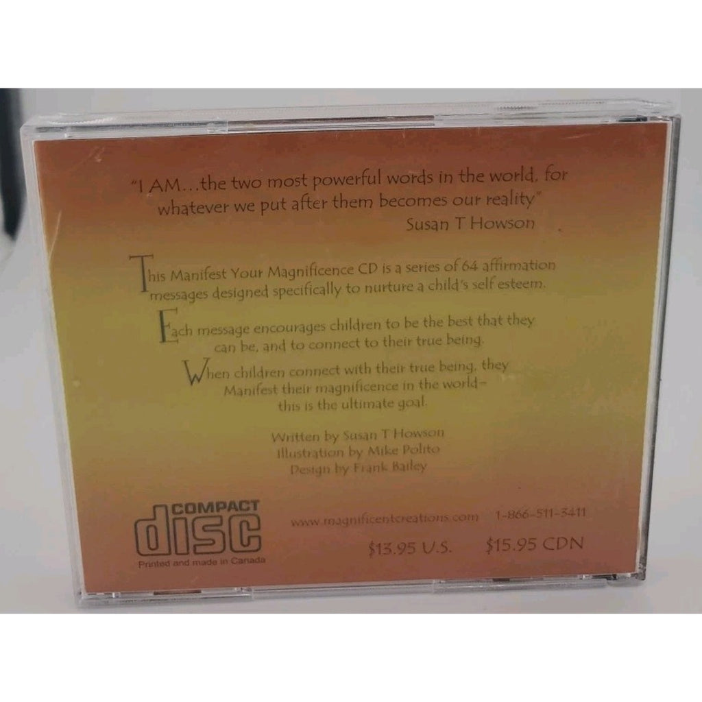 Manifest Your Magnificence 64 Affirmation Messages For Kids (CD)