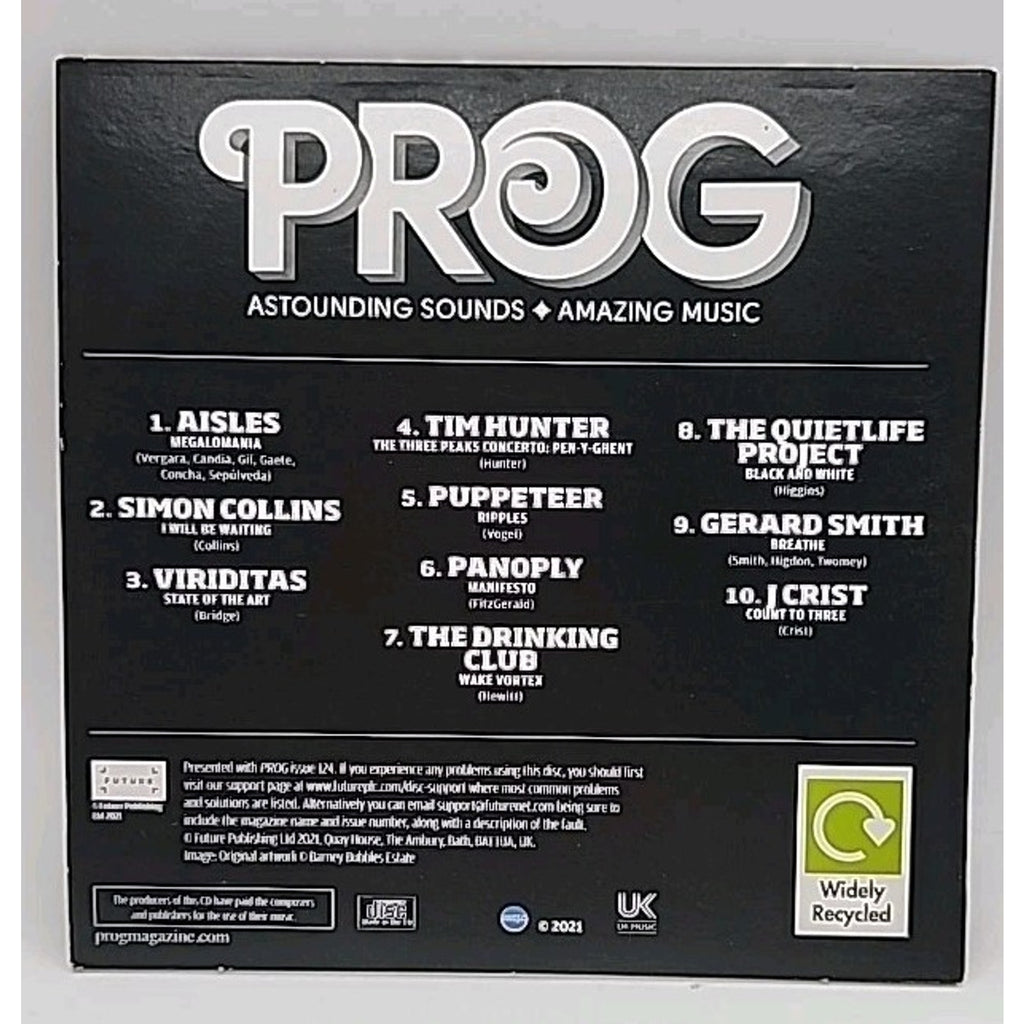 PROG 124 Space Rocks featuring Simon Collins Viriditas Aisles Panopoly (CD)