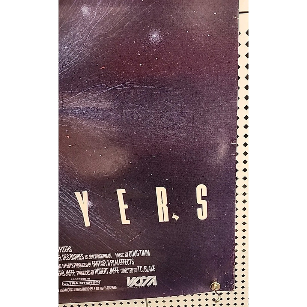 Nightflyers Movie Poster Original 27x40 Rolled One Sheet 1987 Horror Film