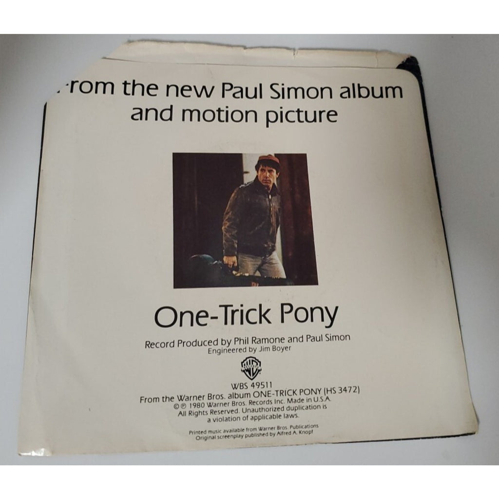 Late In The Evening by Paul Simon 45 RPM 7” Record