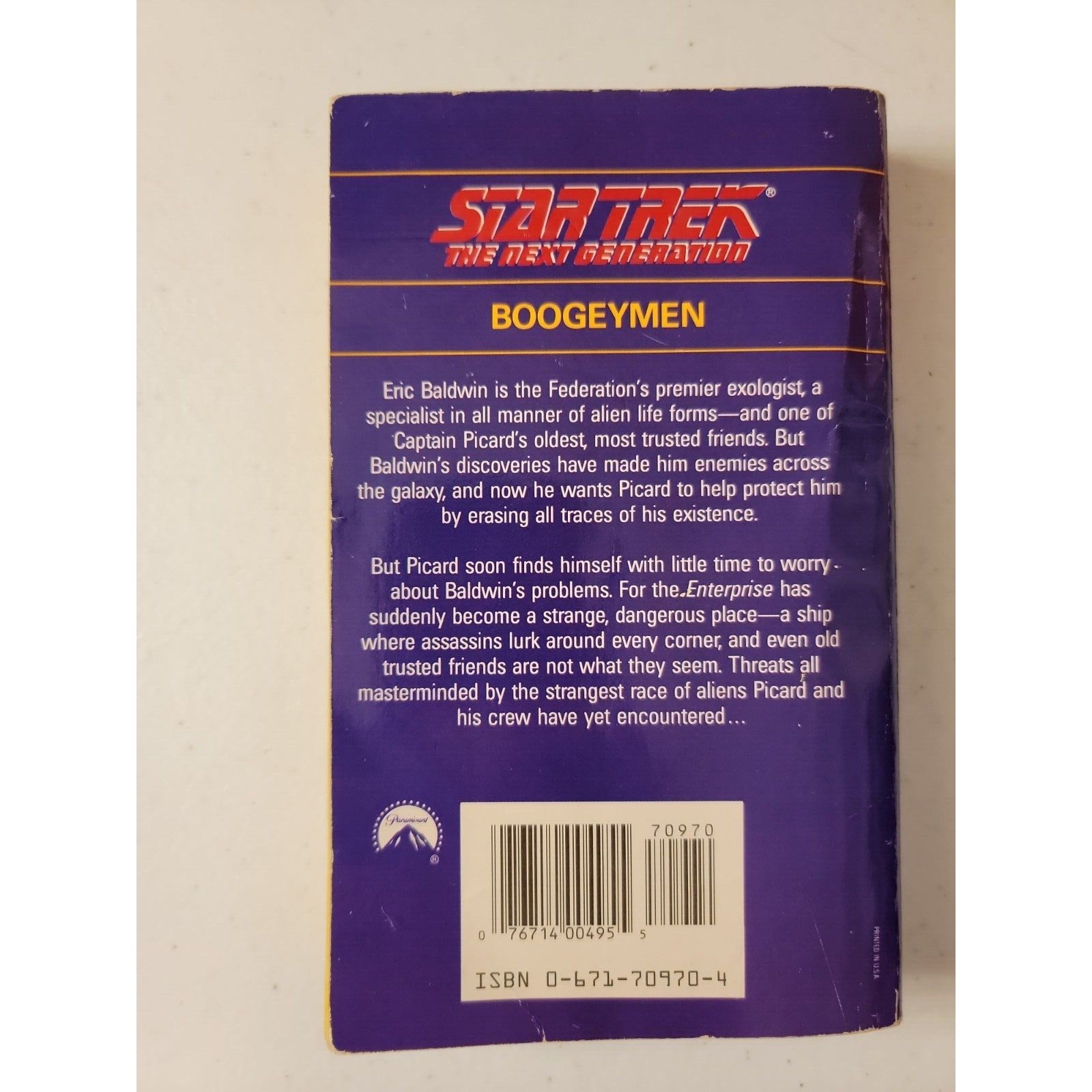 Boogeyman by Mel Gilden (1991, Mass Market)