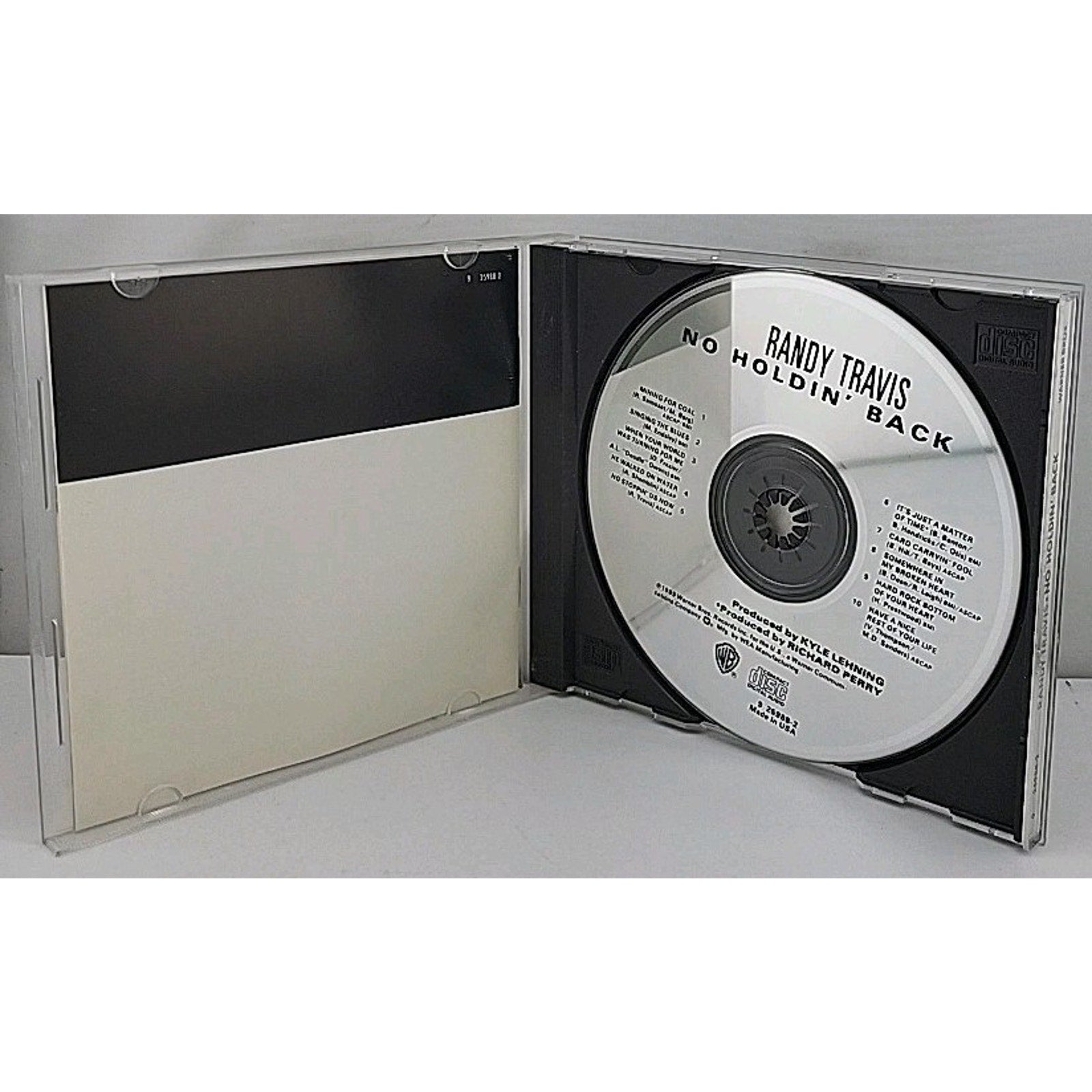 No Holdin Back by Randy Travis (CD, 1989)