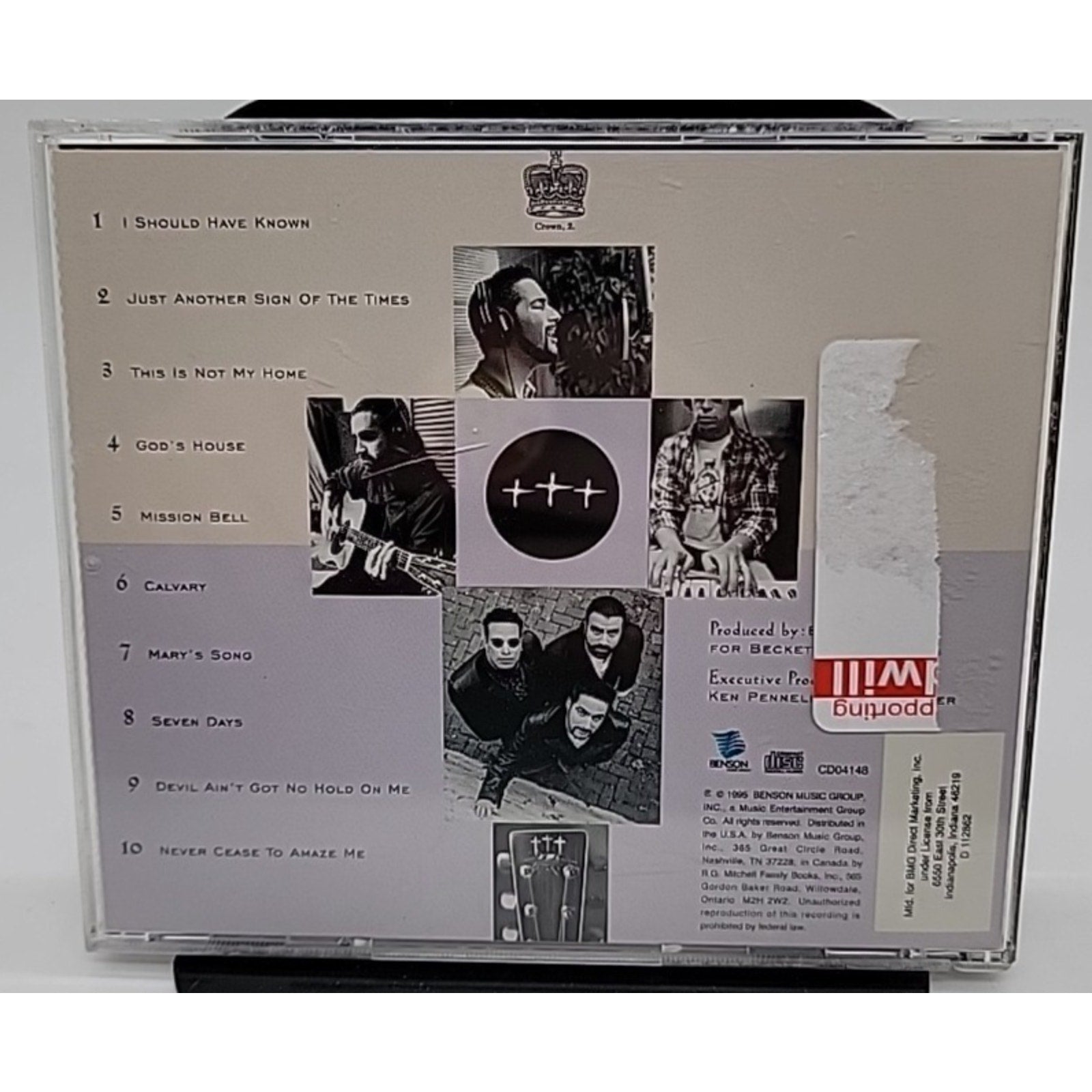Three Crosses by Three Crosses (CD, May-1995, Benson Records)