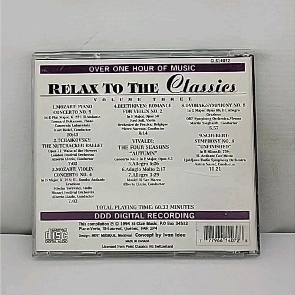 Relax to the Classics : Relax to Classics 3 CD