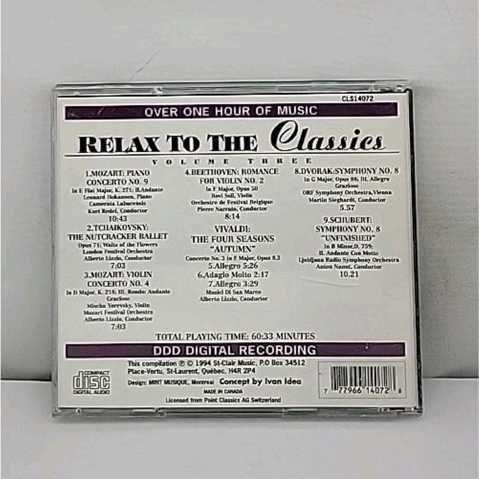 Relax to the Classics : Relax to Classics 3 CD