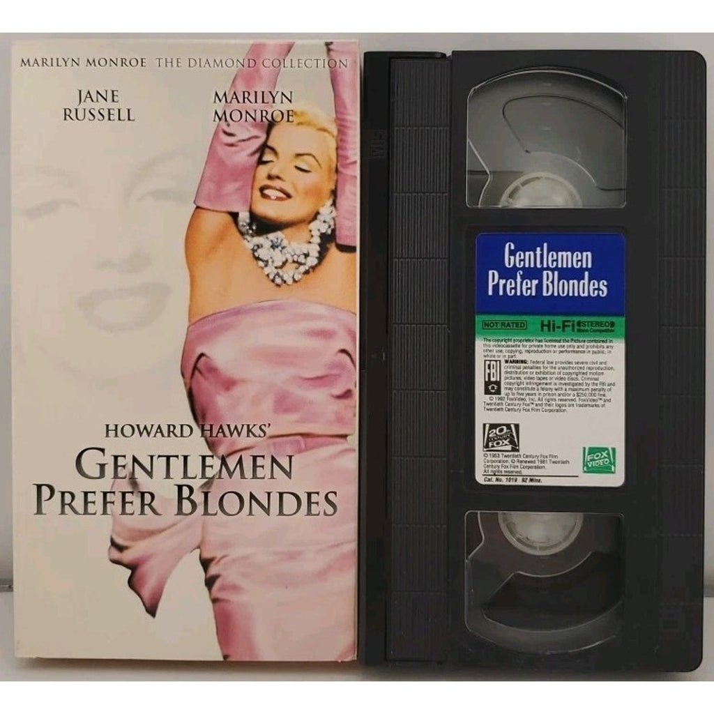 Marilyn Monroe: The Diamond Collection Volume 1 (VHS, 2001, 6-Tape Set)