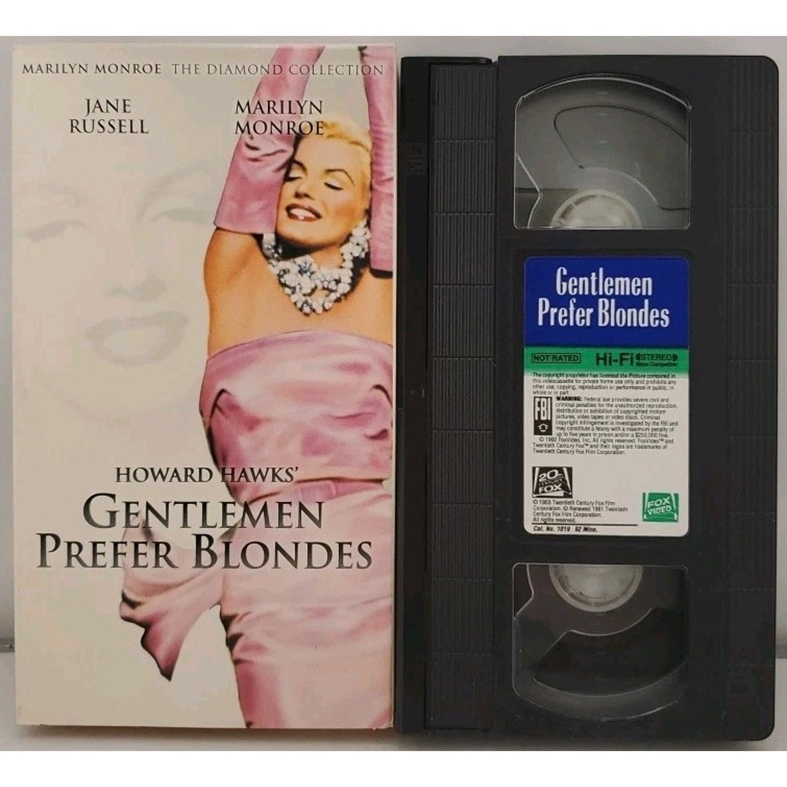 Marilyn Monroe: The Diamond Collection Volume 1 (VHS, 2001, 6-Tape Set)
