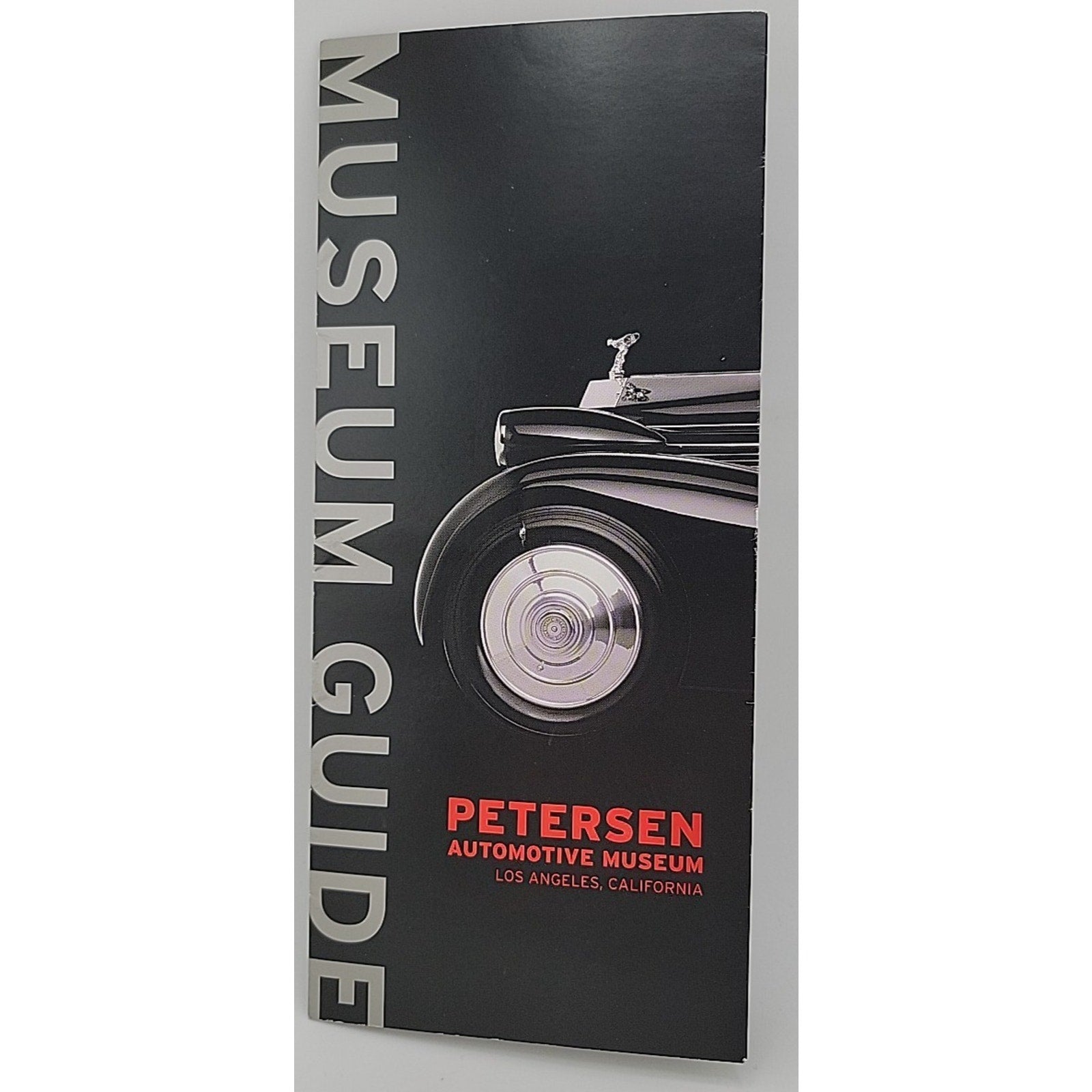 Petersen Automotive Museum Guide Fold-Out Pamphlet Los Angeles California